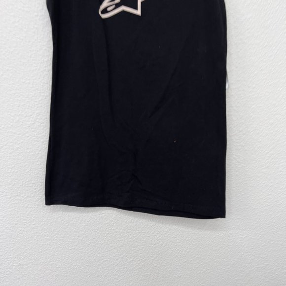 Alpine Black Tank Top with White Logo - Picture 3 of 7